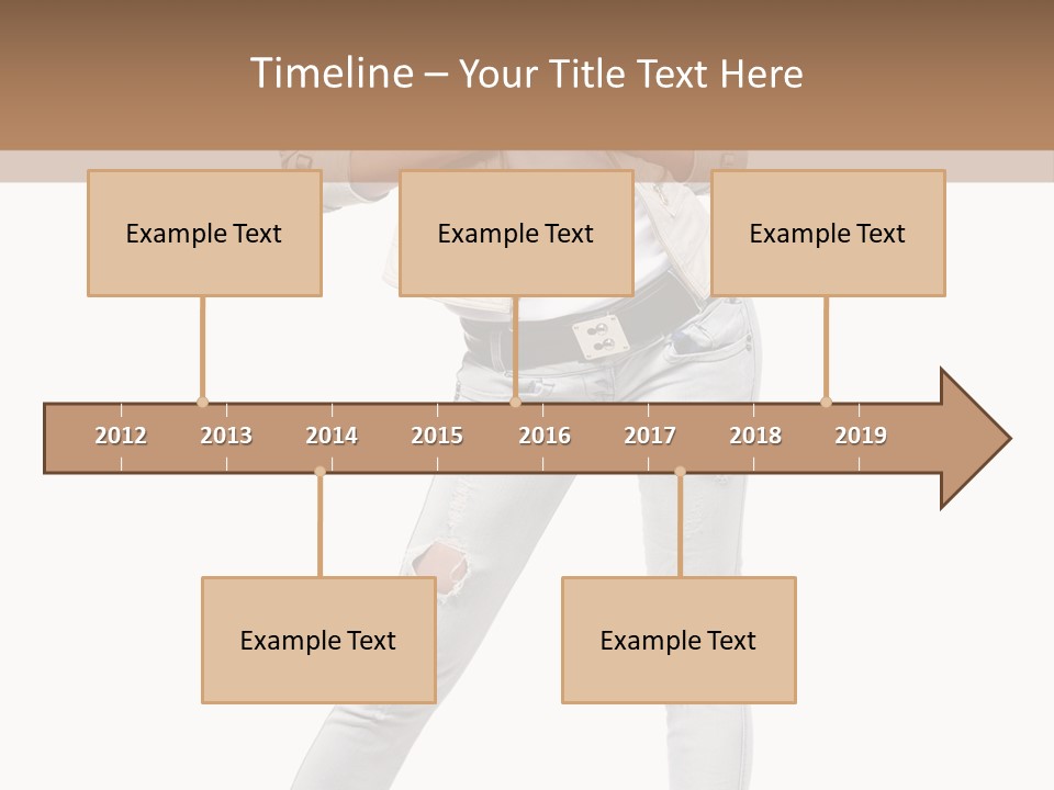 Body Standing Shirt PowerPoint Template