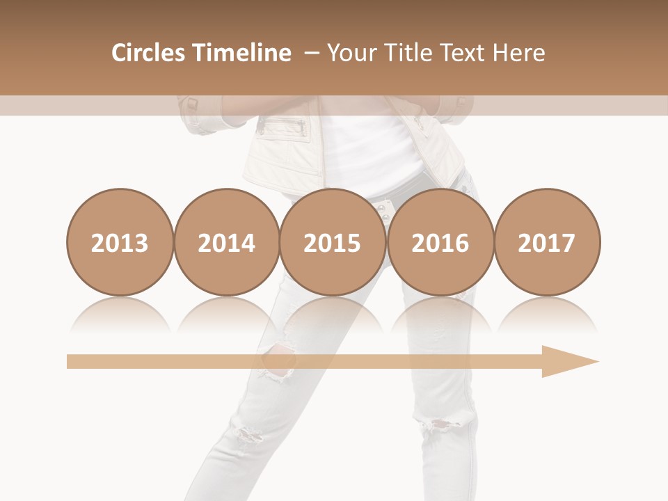 Body Standing Shirt PowerPoint Template