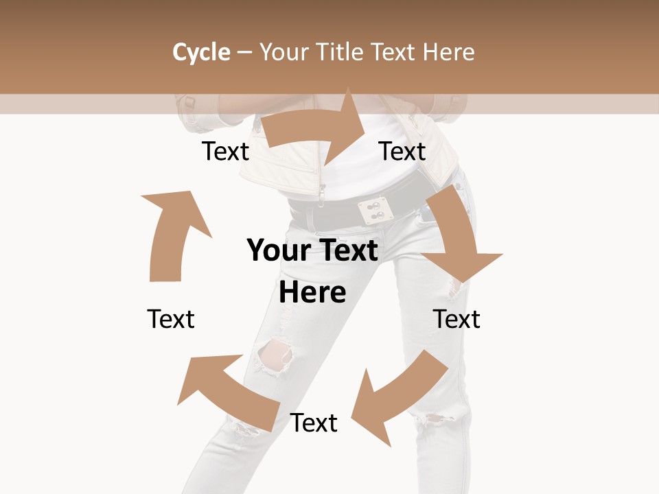 Body Standing Shirt PowerPoint Template