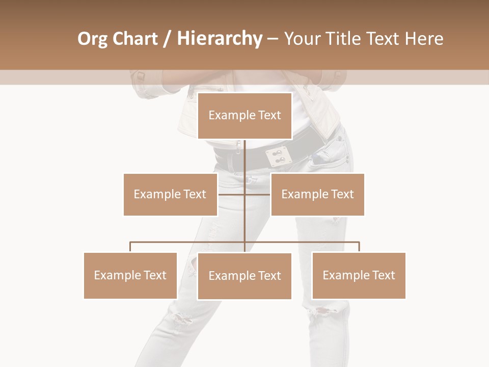 Body Standing Shirt PowerPoint Template