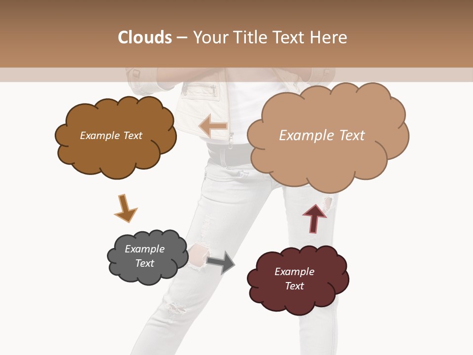 Body Standing Shirt PowerPoint Template