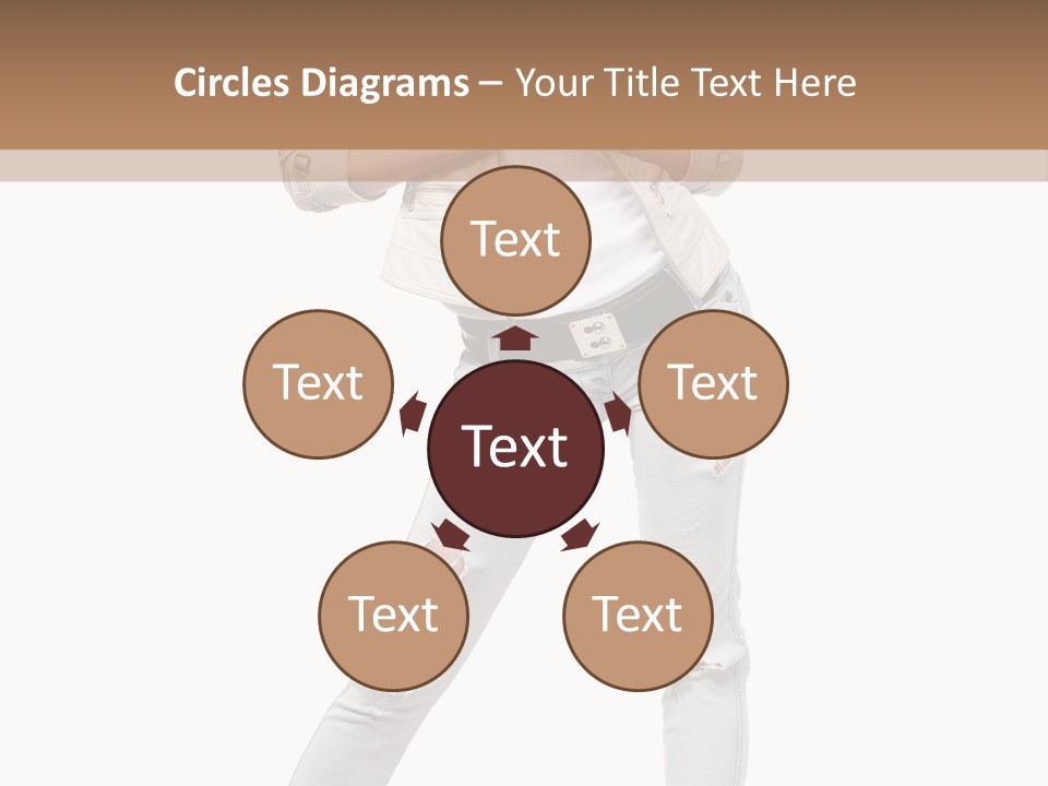 Body Standing Shirt PowerPoint Template