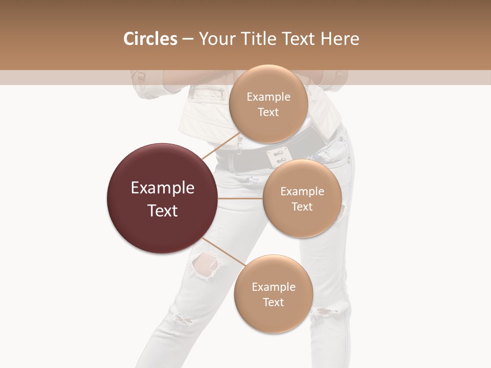 Body Standing Shirt PowerPoint Template