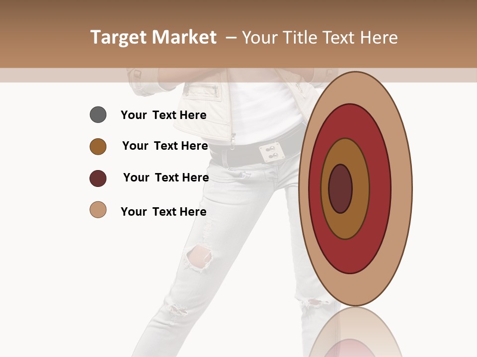 Body Standing Shirt PowerPoint Template