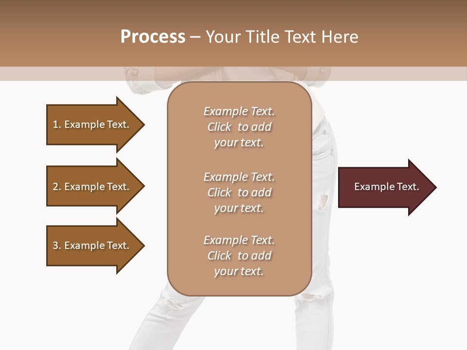 Body Standing Shirt PowerPoint Template