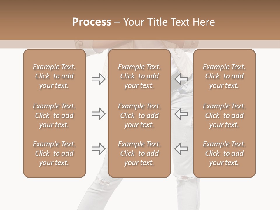 Body Standing Shirt PowerPoint Template