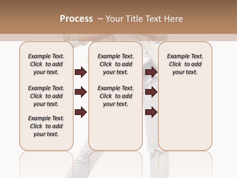 Body Standing Shirt PowerPoint Template