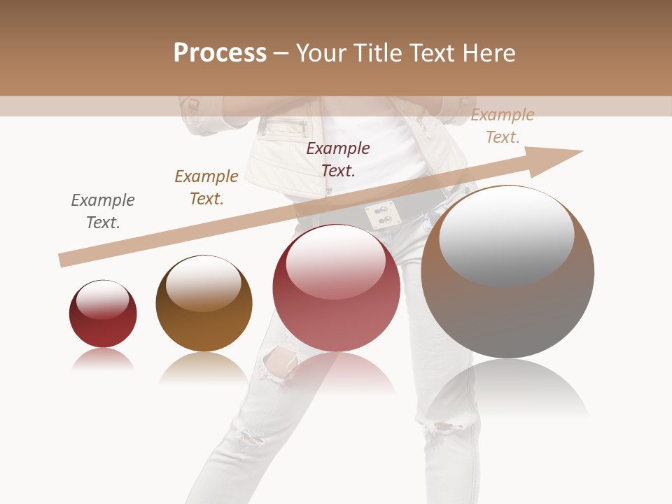 Body Standing Shirt PowerPoint Template