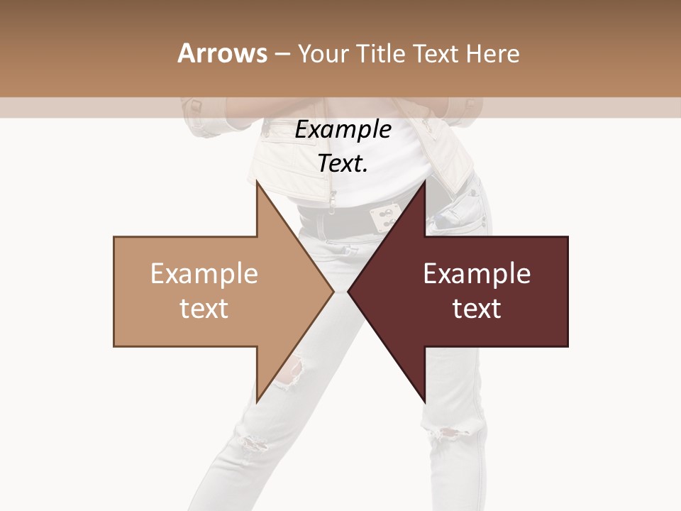 Body Standing Shirt PowerPoint Template