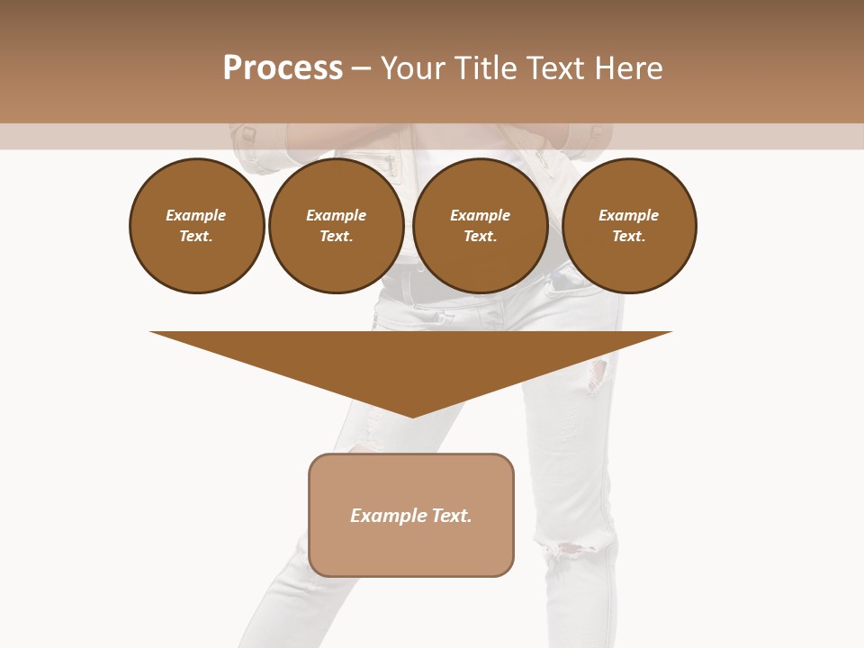 Body Standing Shirt PowerPoint Template