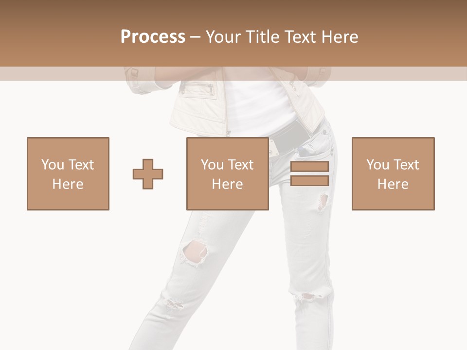Body Standing Shirt PowerPoint Template