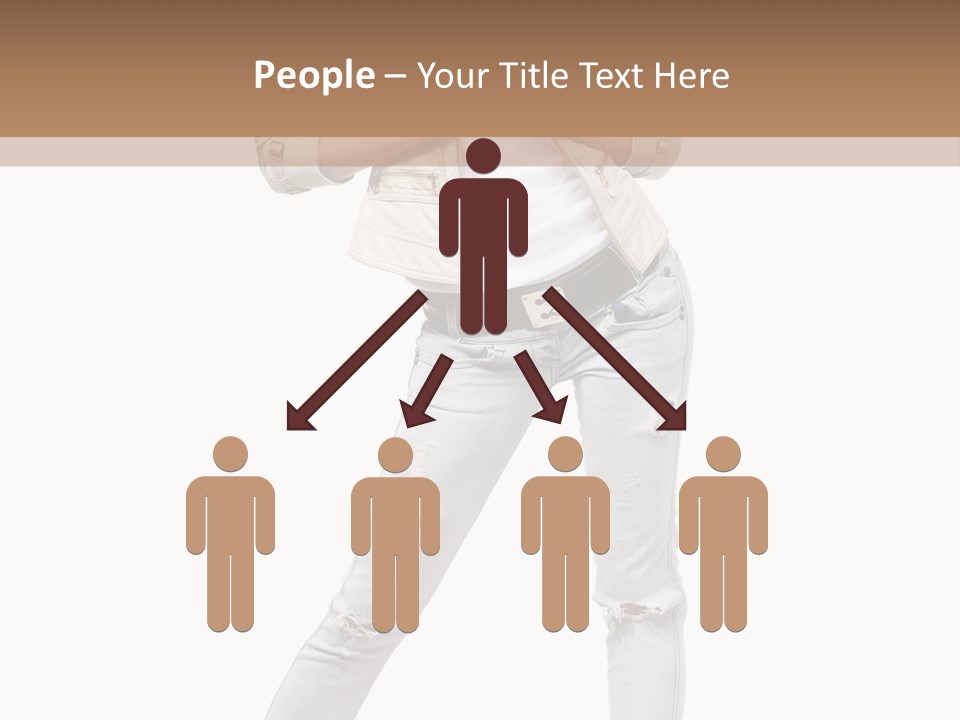 Body Standing Shirt PowerPoint Template