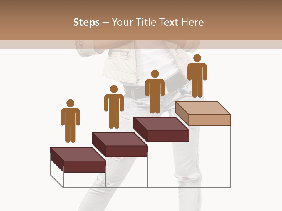 Body Standing Shirt PowerPoint Template