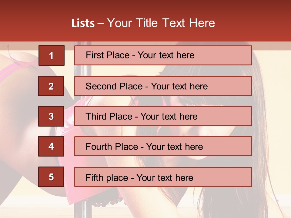 Young Only Length PowerPoint Template