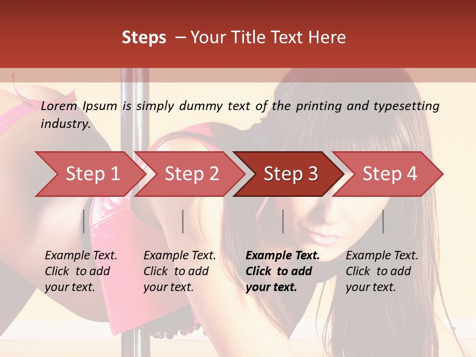 Young Only Length PowerPoint Template