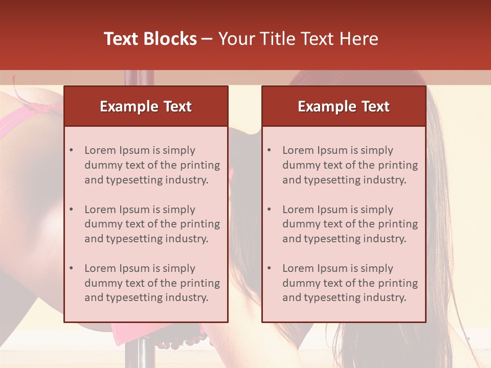 Young Only Length PowerPoint Template