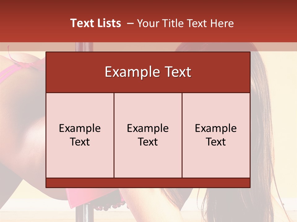 Young Only Length PowerPoint Template