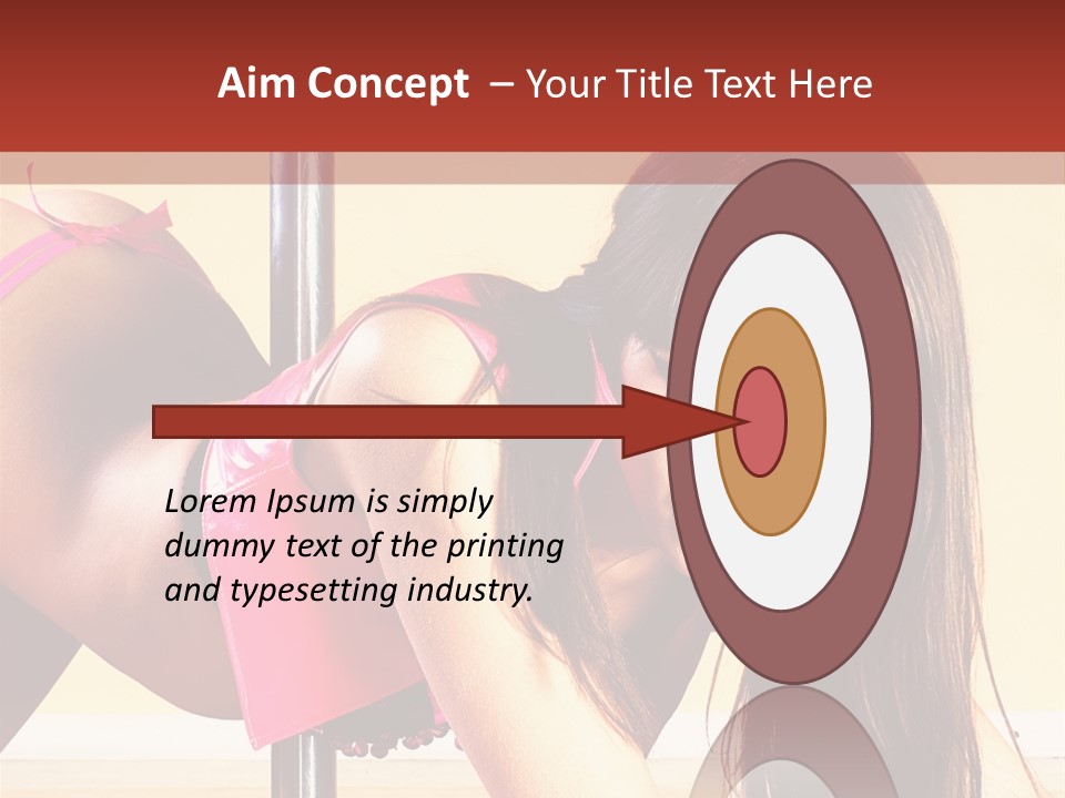 Young Only Length PowerPoint Template