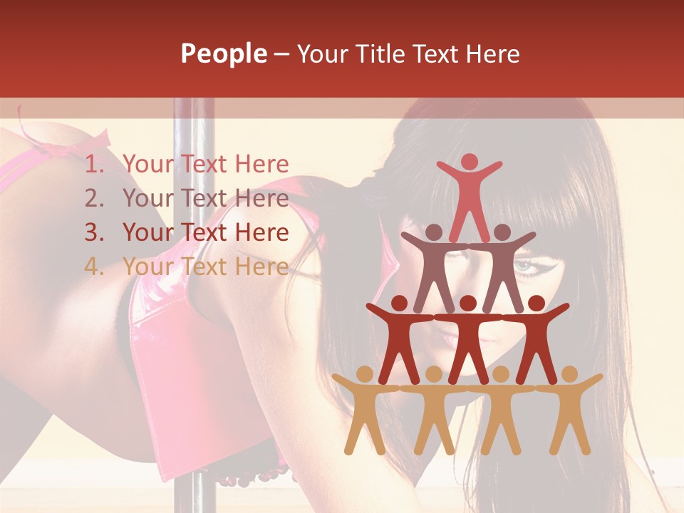 Young Only Length PowerPoint Template