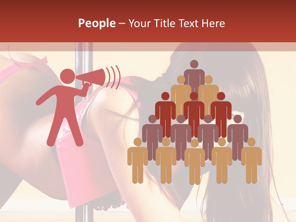 Young Only Length PowerPoint Template