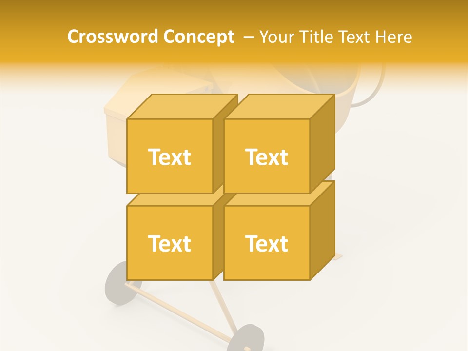 Equipment Render Mixer PowerPoint Template