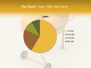 Equipment Render Mixer PowerPoint Template