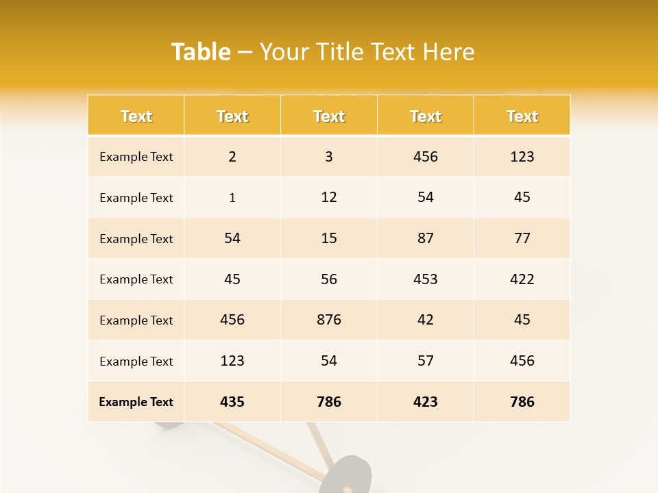 Equipment Render Mixer PowerPoint Template