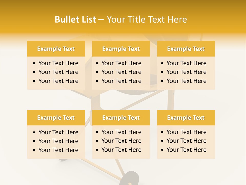Equipment Render Mixer PowerPoint Template