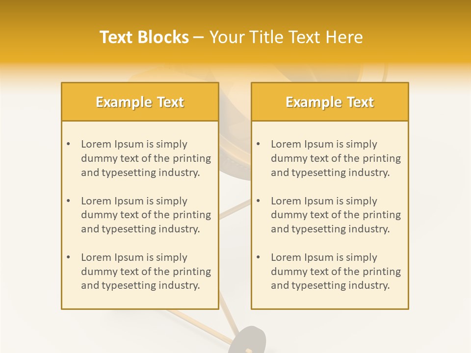 Equipment Render Mixer PowerPoint Template
