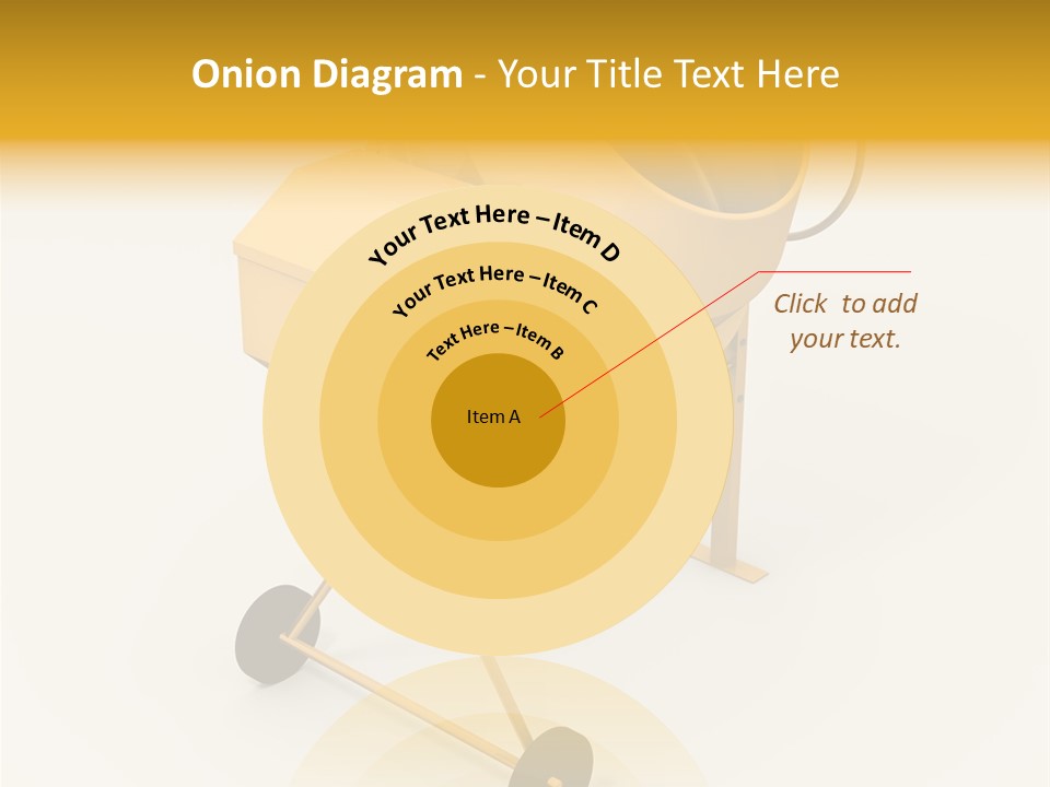 Equipment Render Mixer PowerPoint Template