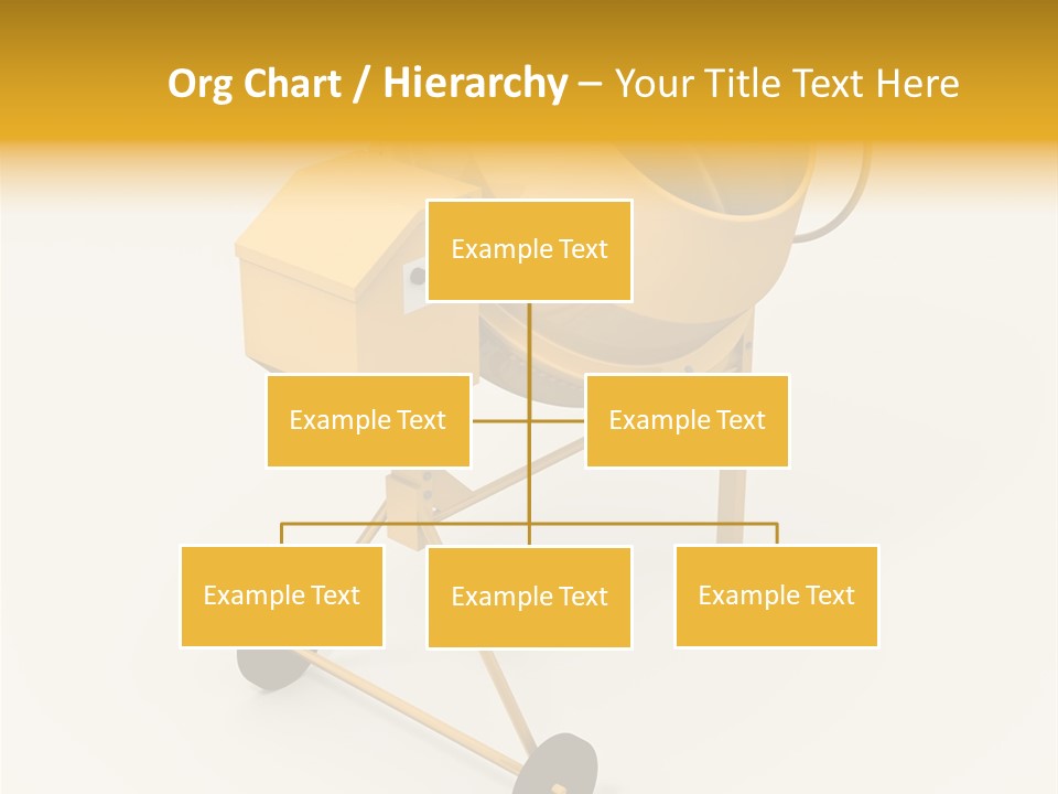 Equipment Render Mixer PowerPoint Template