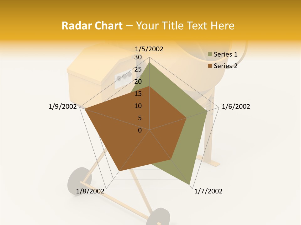 Equipment Render Mixer PowerPoint Template