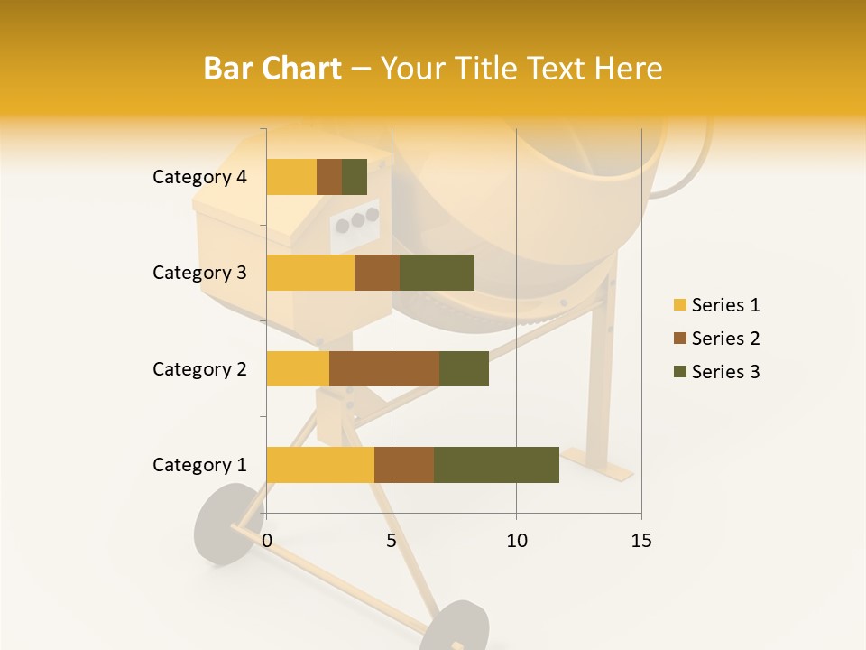 Equipment Render Mixer PowerPoint Template