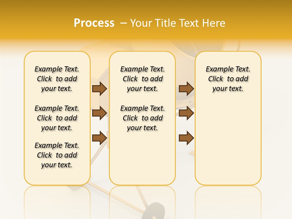 Equipment Render Mixer PowerPoint Template
