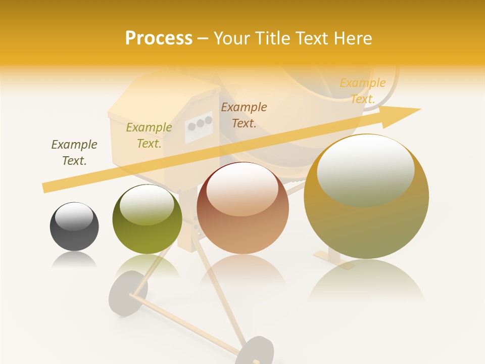 Equipment Render Mixer PowerPoint Template