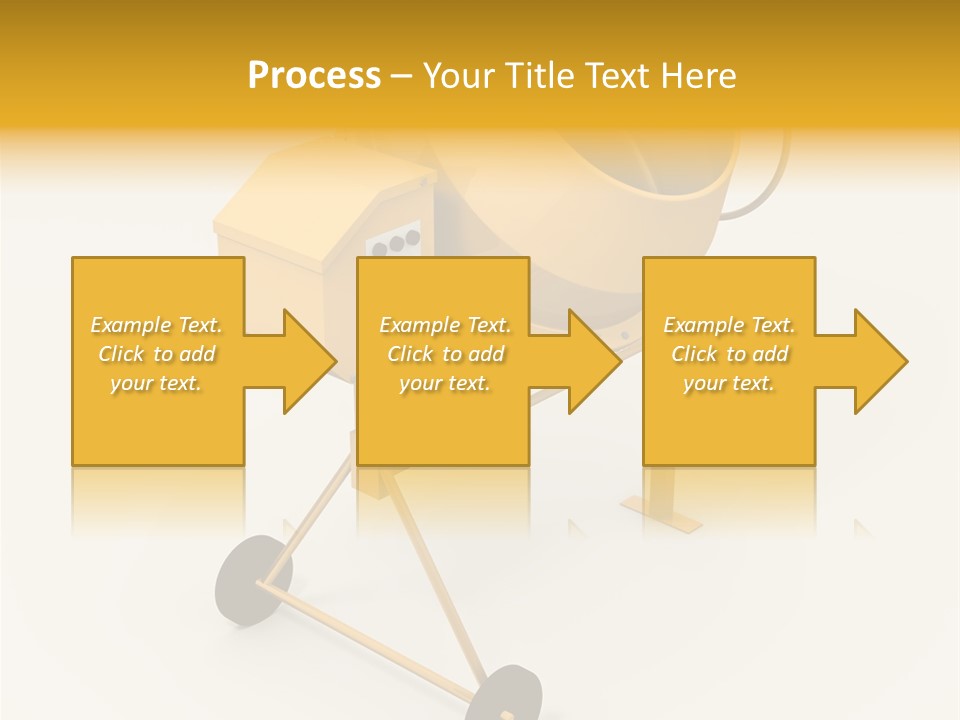 Equipment Render Mixer PowerPoint Template