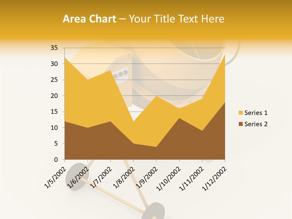 Equipment Render Mixer PowerPoint Template