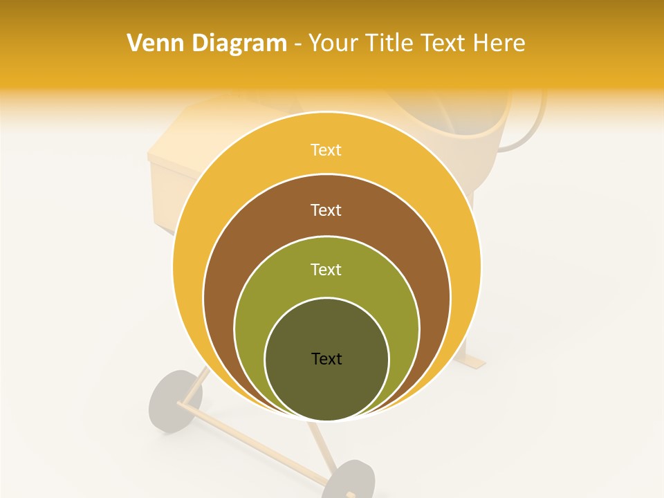 Equipment Render Mixer PowerPoint Template