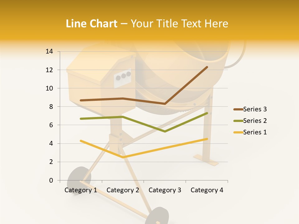 Equipment Render Mixer PowerPoint Template