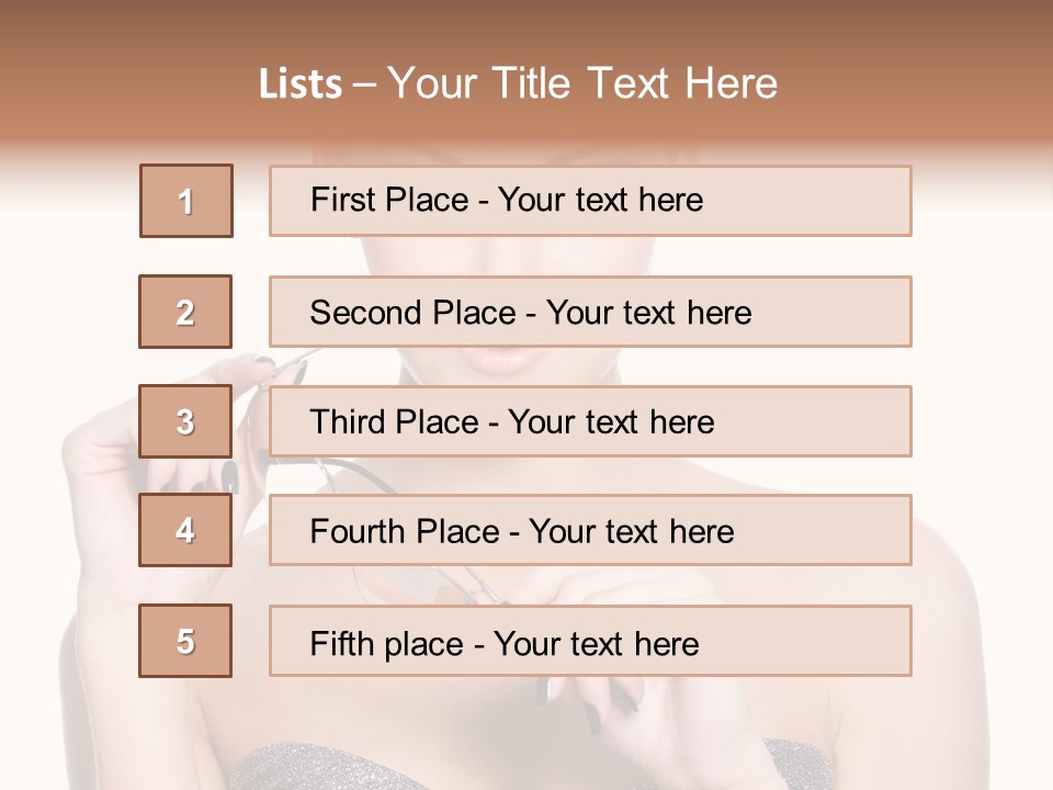 Fashion Copy View PowerPoint Template