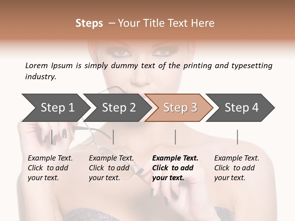 Fashion Copy View PowerPoint Template