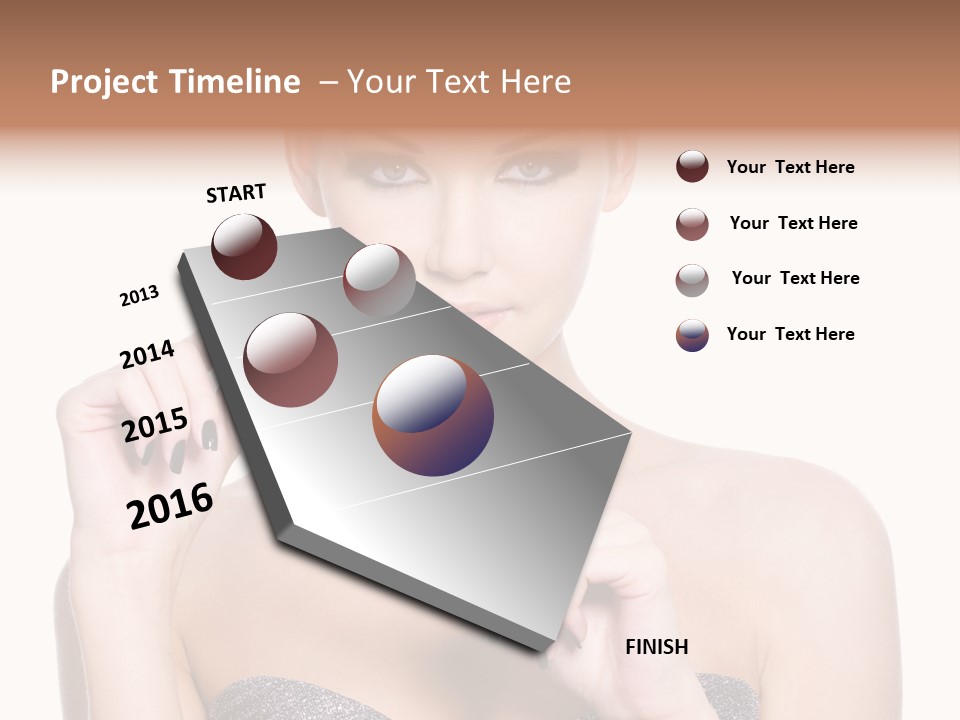 Fashion Copy View PowerPoint Template