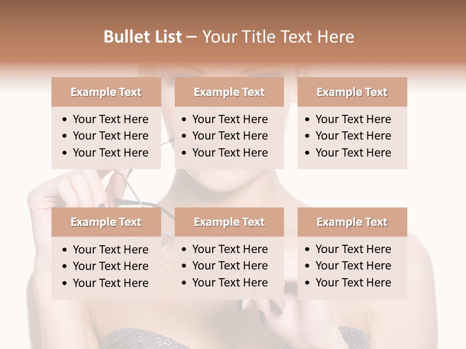 Fashion Copy View PowerPoint Template