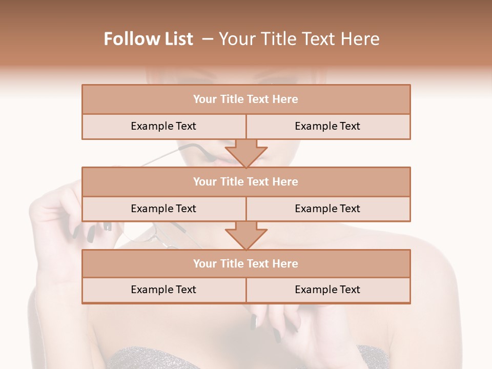 Fashion Copy View PowerPoint Template