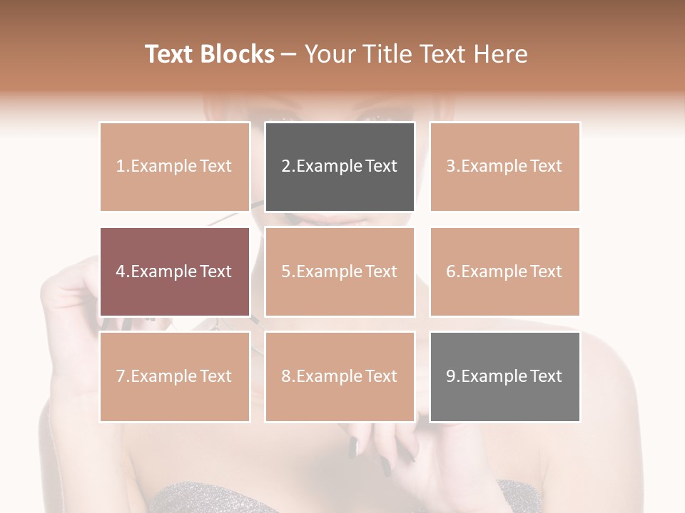 Fashion Copy View PowerPoint Template