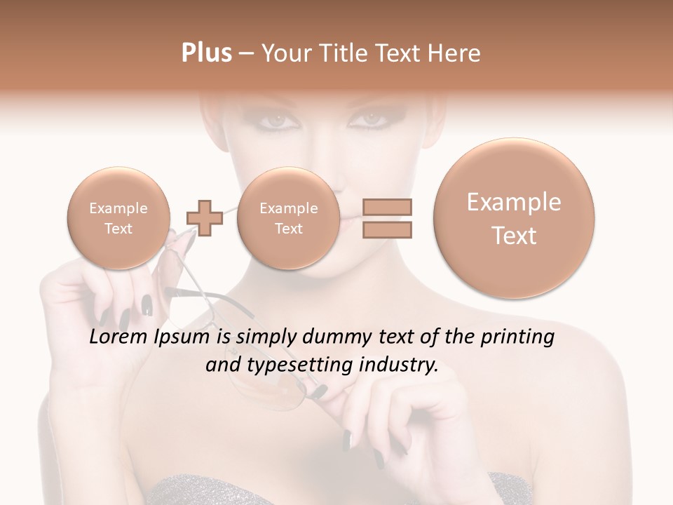 Fashion Copy View PowerPoint Template