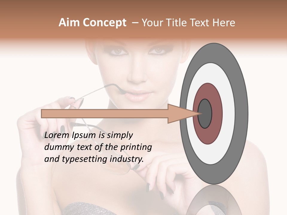 Fashion Copy View PowerPoint Template