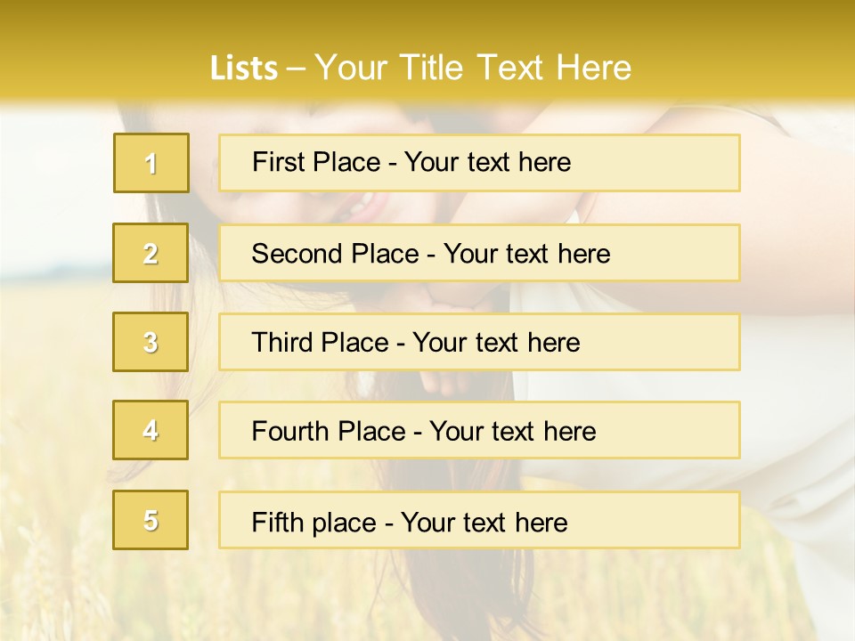 Give Summer Nature PowerPoint Template