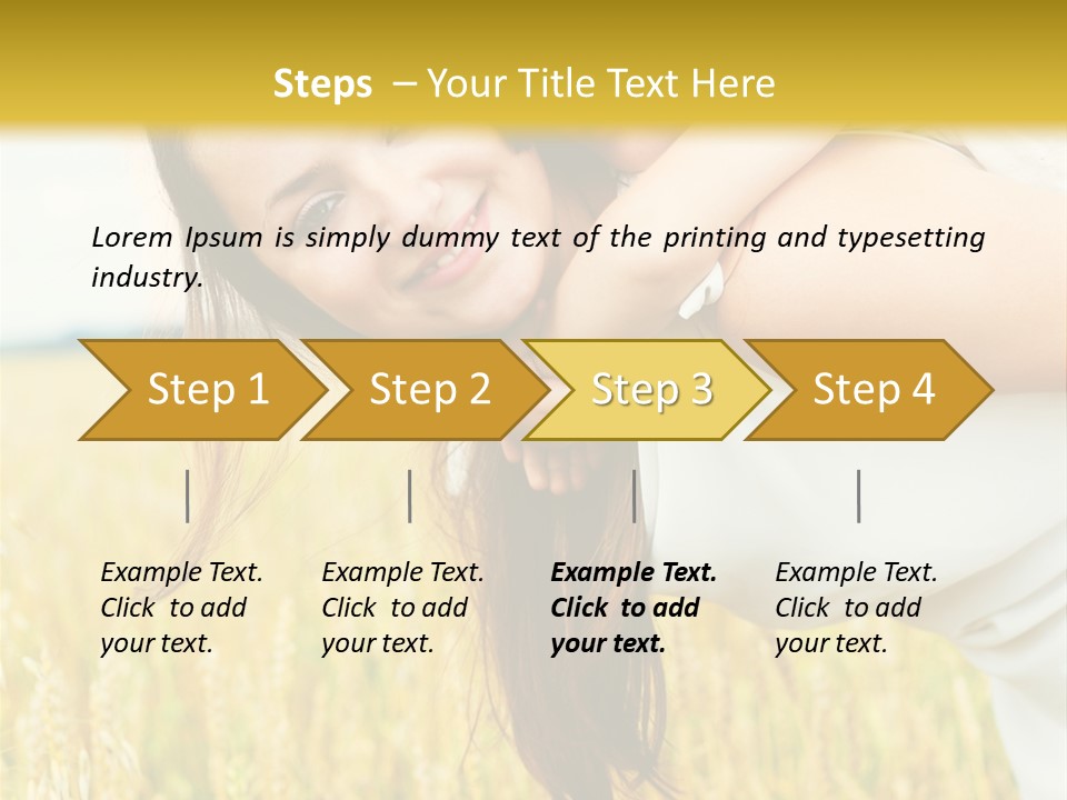 Give Summer Nature PowerPoint Template