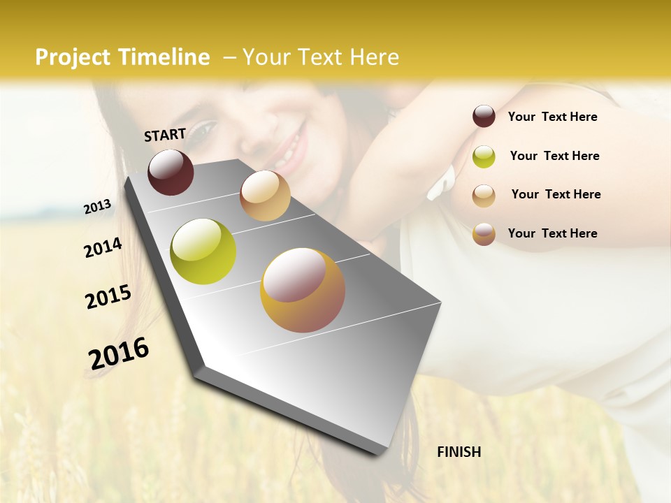 Give Summer Nature PowerPoint Template